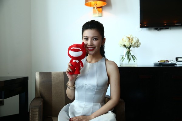 专访杨子姗：我不是抱着蹭红毯的心态来的