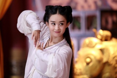 赵丽颖《花千骨》醉酒斗香 锋芒初露仙味浓